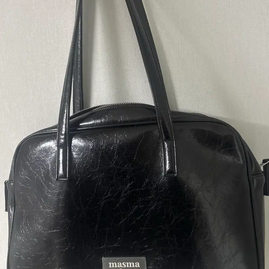 마스마룰즈 304 leather pouch shoulder bag _ Black