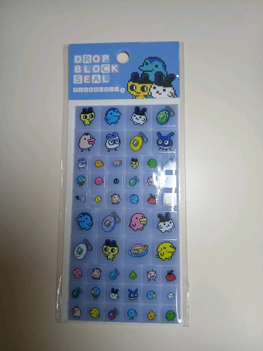 다마고치 타일스티커