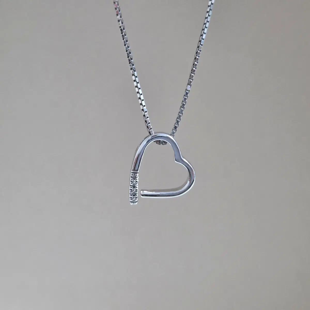 Hot Diamonds 핫다이아몬드 오픈 하트 목걸이