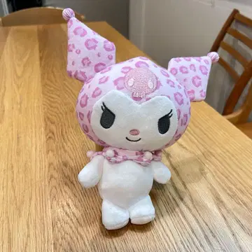 아베일 쿠로미 레오파드 무늬 봉제 인형 참 마스코트