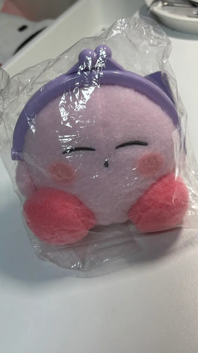 커비 인형지갑 미개봉