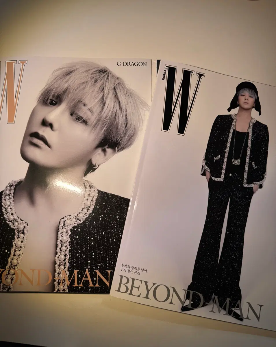 W코리아 잡지 지드래곤 일괄