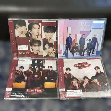 MILK Kiss Plan CD 3형태 세트, STARS