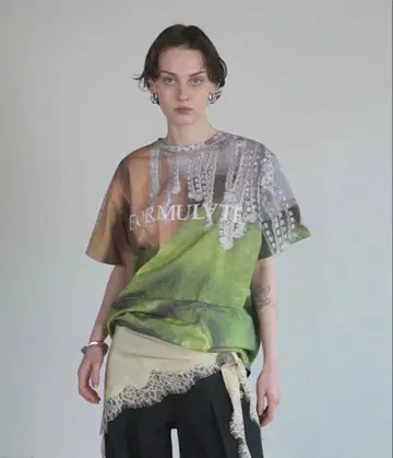 FabricPhotoOverT-Shirt/패브릭 사진 오버 TEE