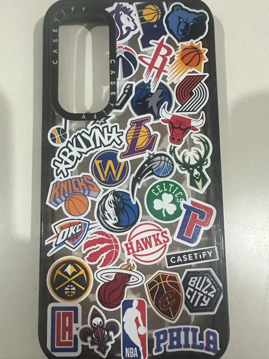 NBA 팀 s23(FE)케이스티파이 케이스
