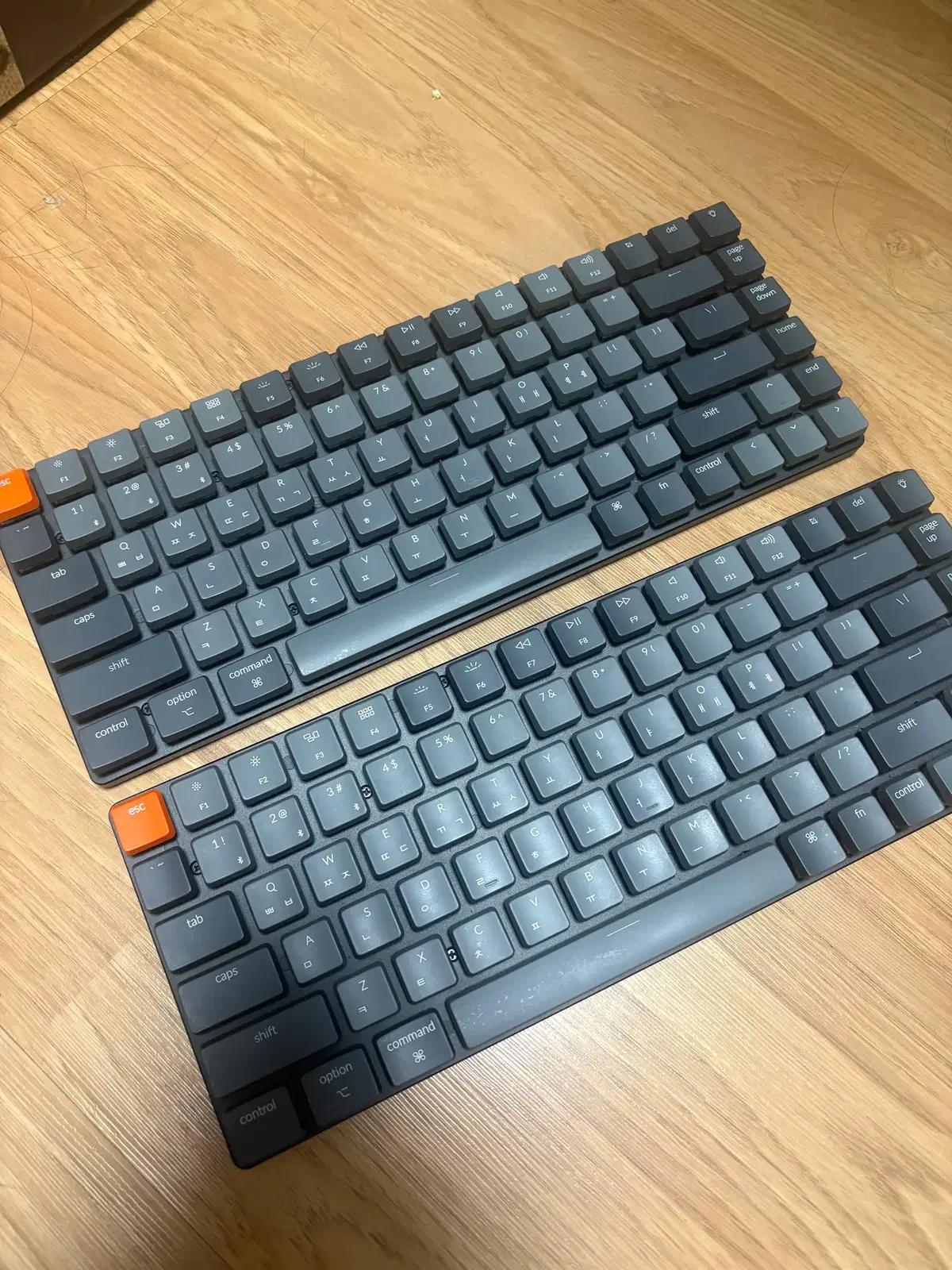 Keychron K3 화이트 LED 로우프로파일 키보드 갈축,청축