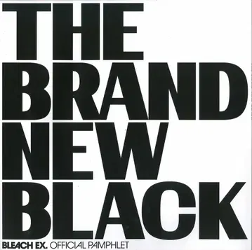시부야 히카리에 코믹스 관련 이벤트 팜플렛 쿠보 타이토 THE BRAND NEW BLACK/BLEACH EX. OFFICIAL PAMPHLET 2021년