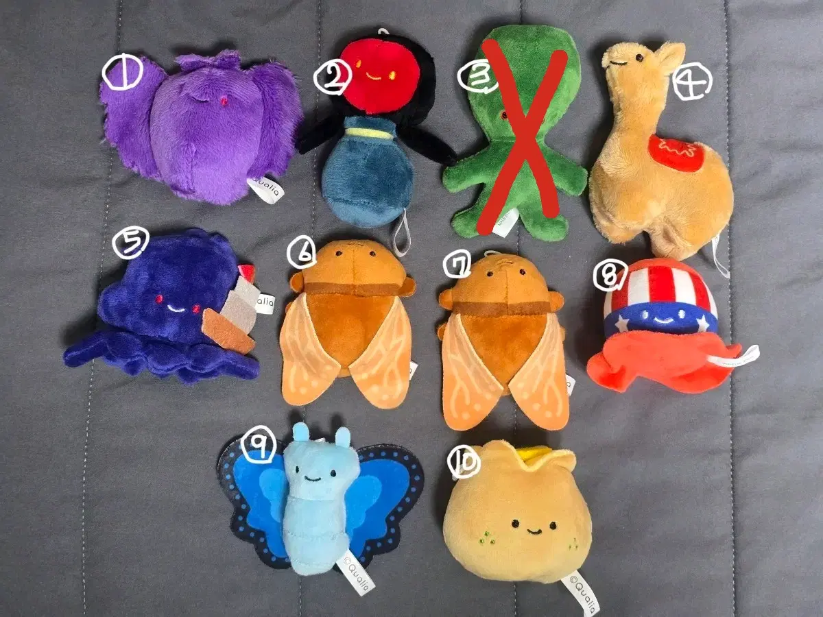 [판매or교환] 닛코리노 니코리노 퀄리아 Qualia 일본가챠 키링 인형