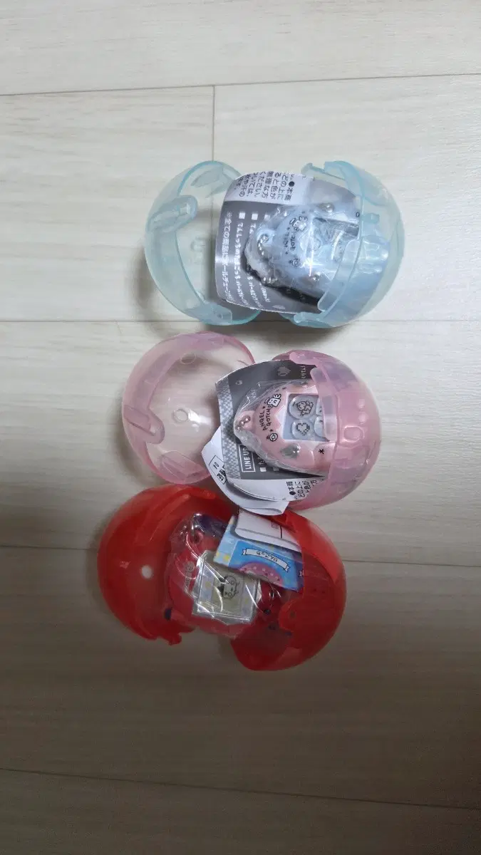 다마고치 샤카샤카 1탄 블루핑크 텐시치 미니어처 참 1탄 영마메치 일괄