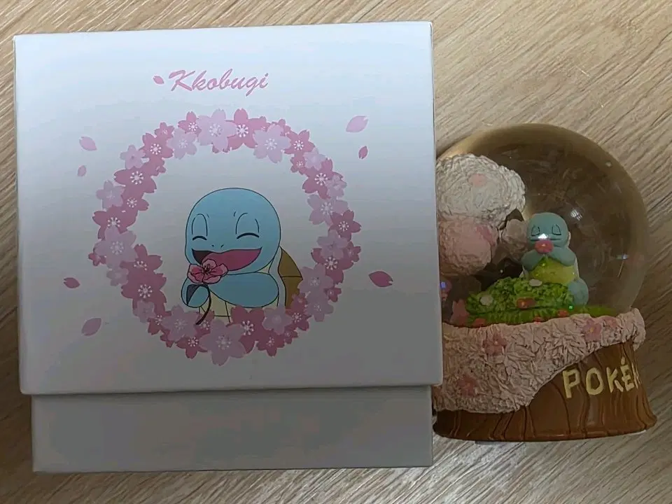 롯데리아 포켓몬스터 꼬부기 스노우볼