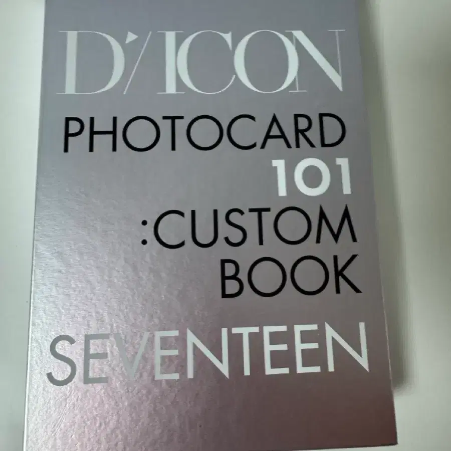 Dicon 포토카드 101 커스텀북 세븐틴 세븐틴 디아이콘 판매합니다