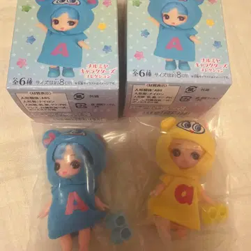 푸치 리카짱 엔젤 블루 나카무라 군 하나짱 2개 세트