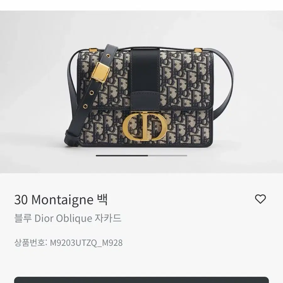 디올30 몽테인 오블리크 m사이즈