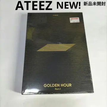미개봉 새상품 블랙 ATEEZ [ GOLDEN HOUR ] 한국반 KPOP 에이티즈