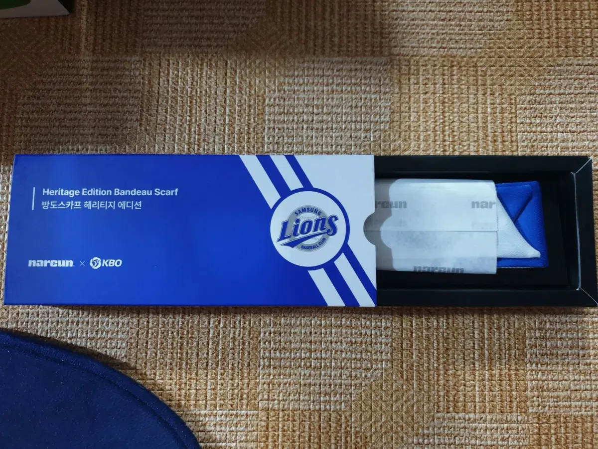 삼성 라이온즈 헤리티지 에디션 방도 스카프