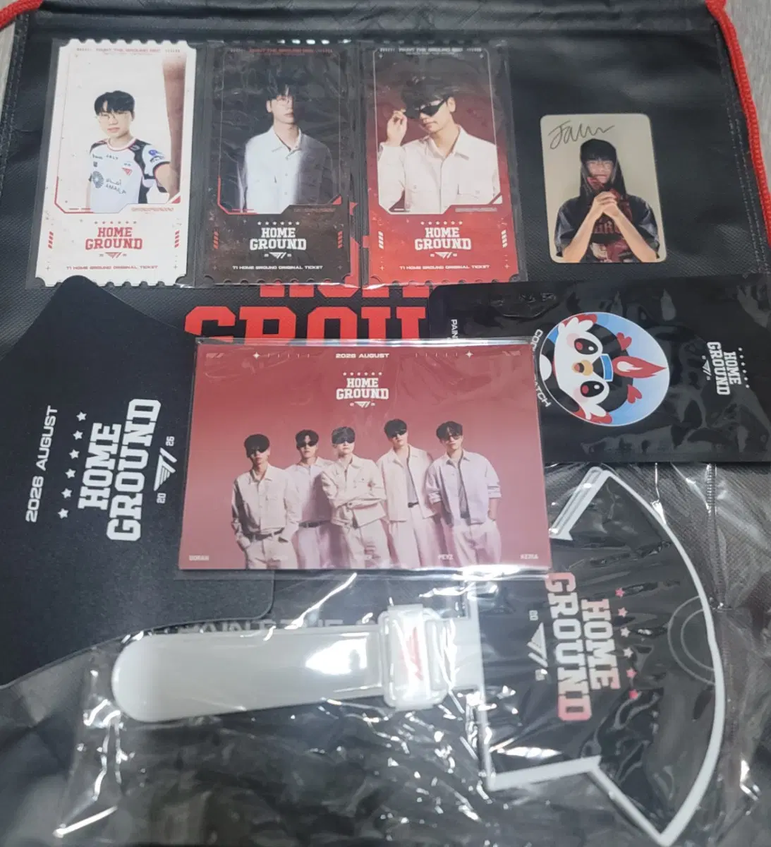 T1 홈그라운드 굿즈 세트