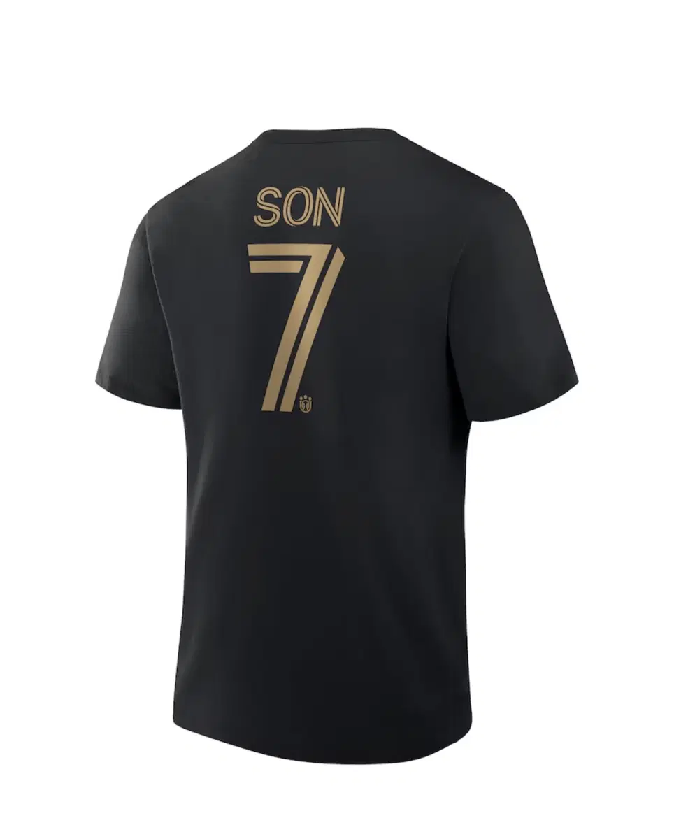 남자 LAFC 손흥민 파나틱스 블랙 네임 & 넘버 티셔츠