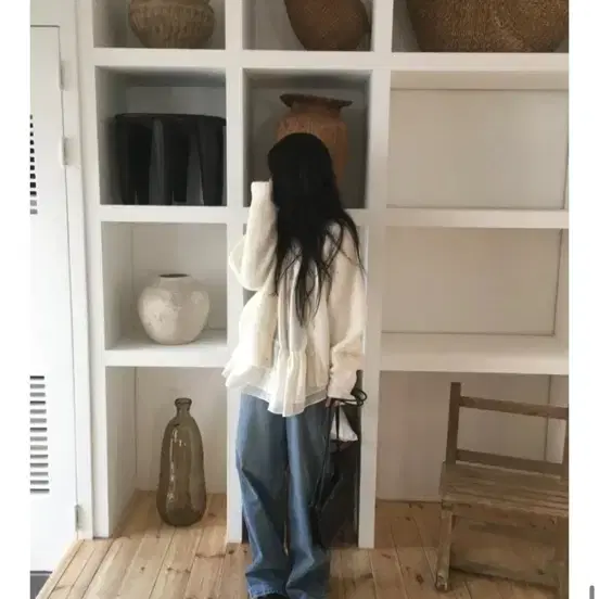 레이어드 블라우스