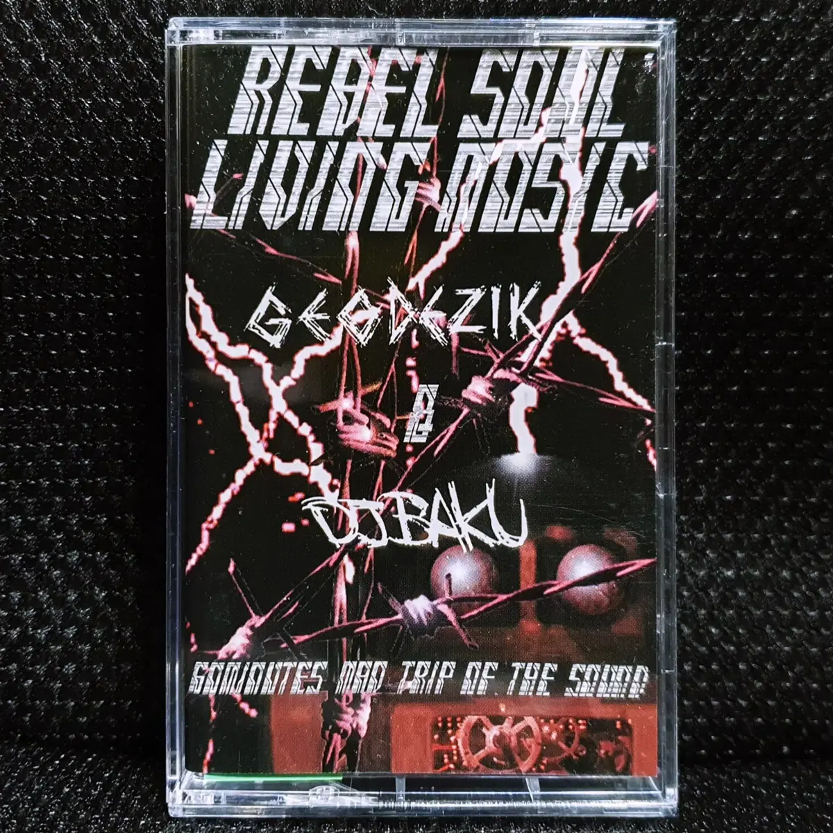 GEODEZIK & DJ BAKU REBEL SOUL LIVING MUSIC 카세트 테이프