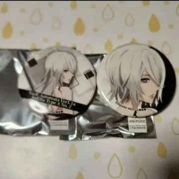 라스트 1세트 NieR:Automata 가라오케의 철인 캔뱃지 A2 2종