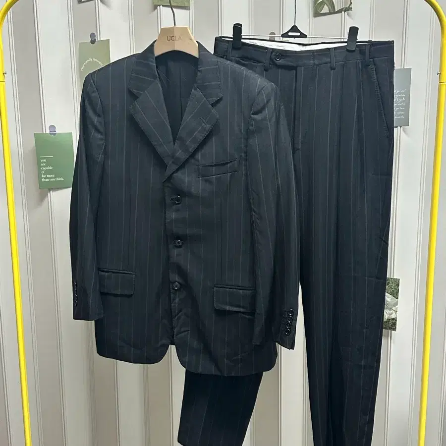>정품 까날리 정장 수트 셋업