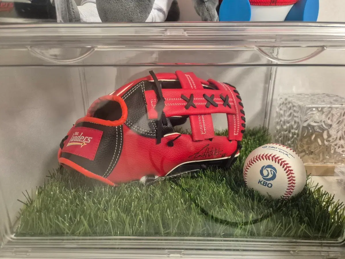 랜더스 미치화이트 싸인 글러브, kbo 공인구, 글러브 케이스