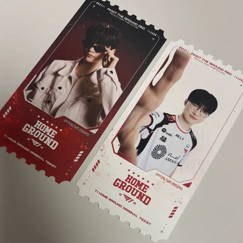 T1 티원 페이커 Faker 이상혁 DAY1,3 홈그라운드 오리지널 티켓