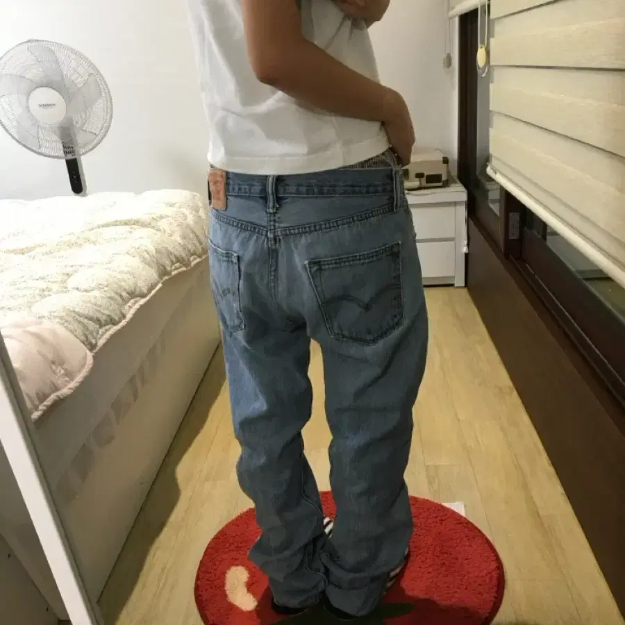 리바이스 501 빈티지 청바지