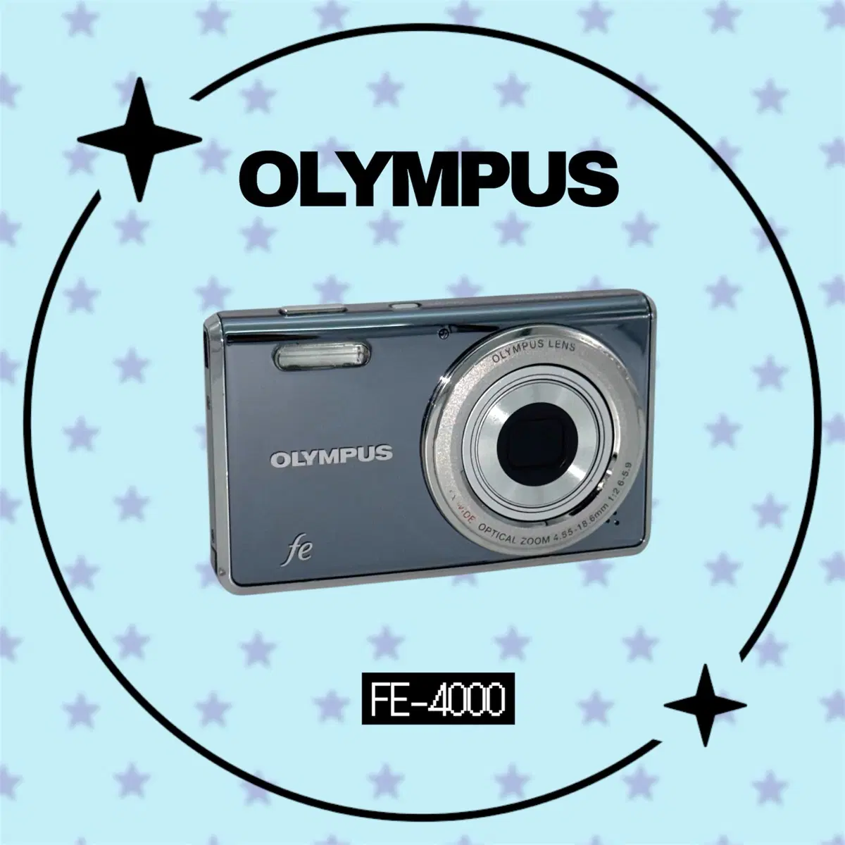 (한국어 지원!) 올림푸스 Olympus FE-4000 디지털카메라 디카
