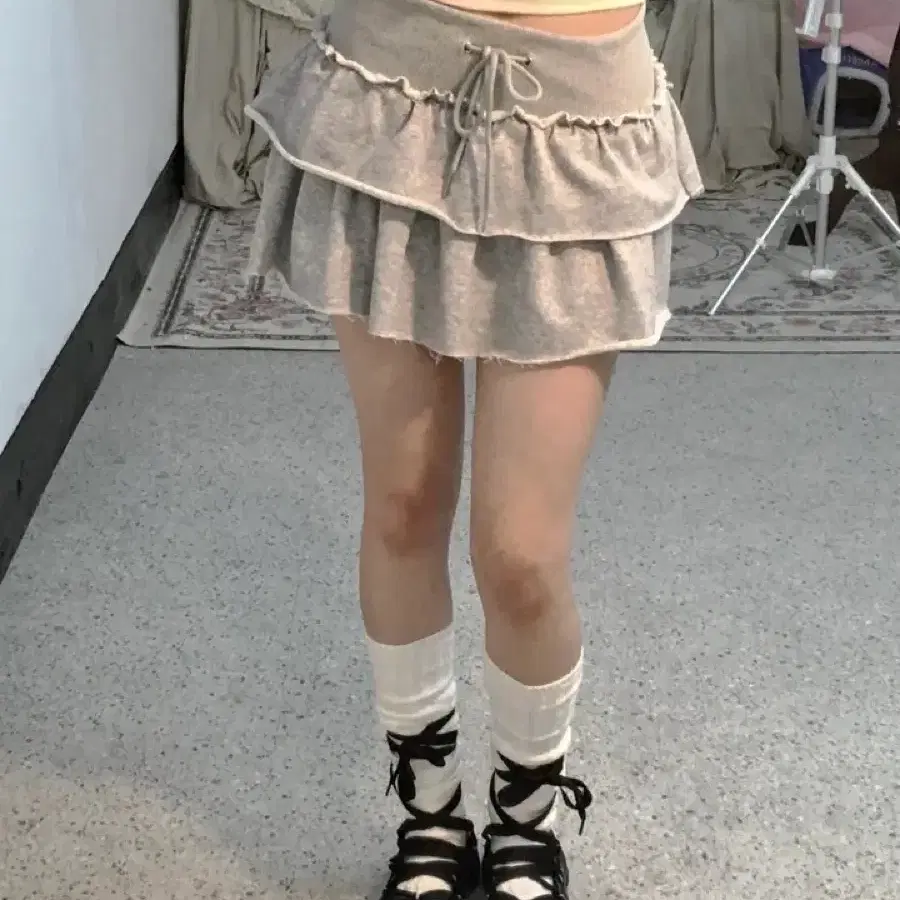 딸기부티크 부티크 미니 캉캉스커트 치마 딸부
