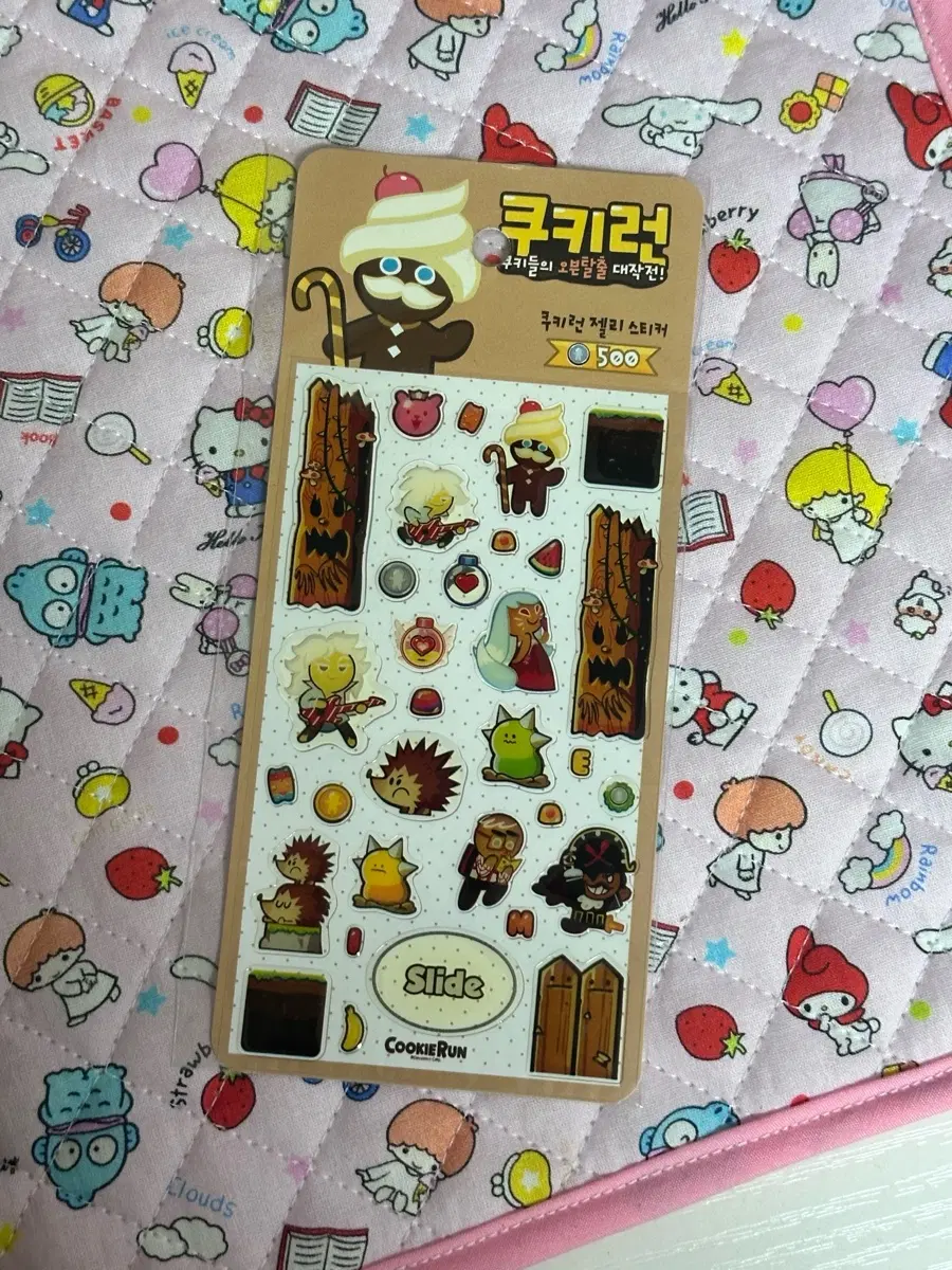 고전문구 쿠키런 젤리 스티커