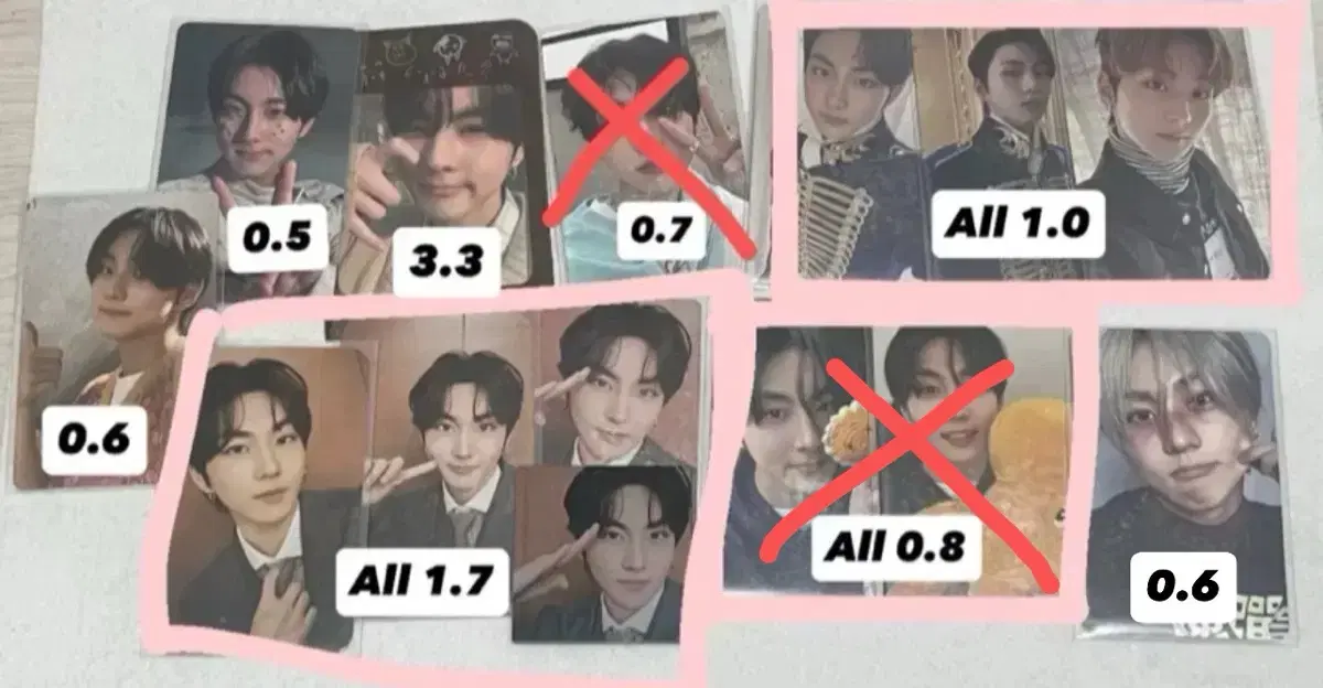 탈덕) 엔하이픈 정원 포카 앙콘 페이트콘 로맨스 언톨드 언리쉬