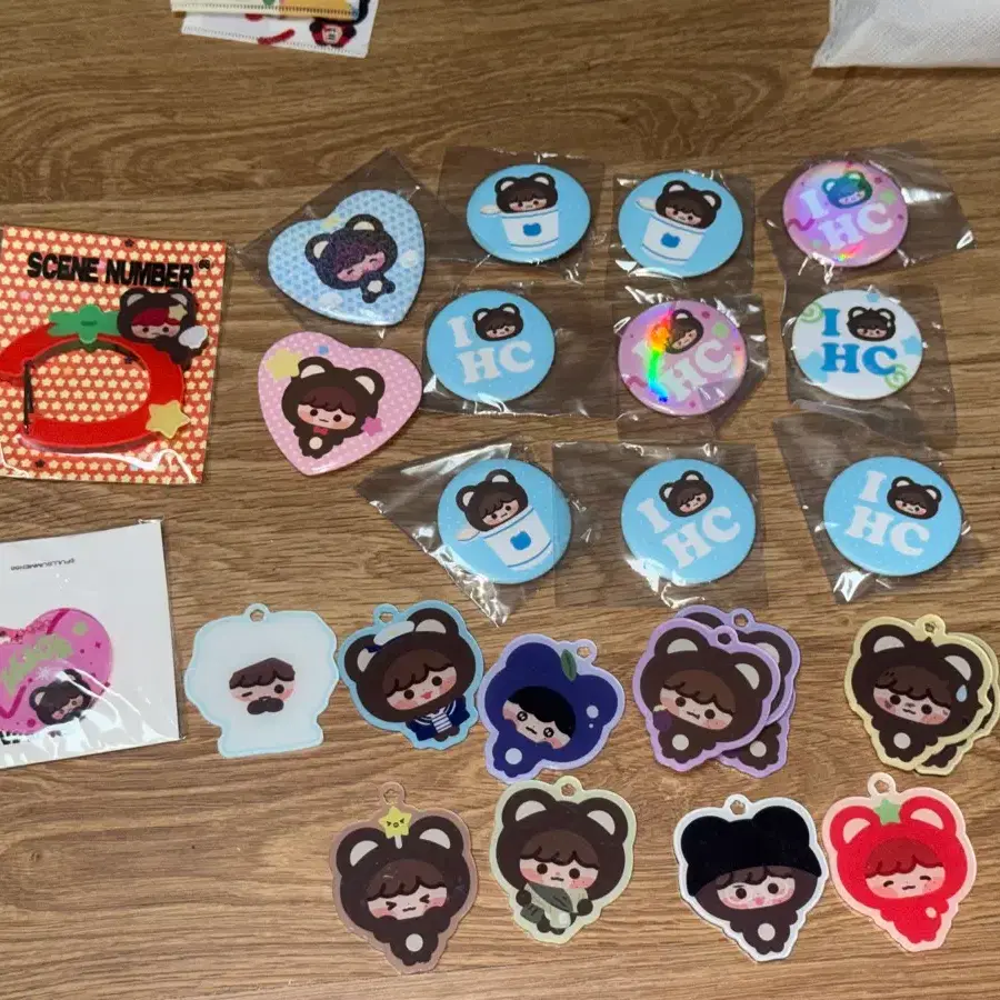 풀썸머 전시회 해찬 전시회 다님 키링 양도 판매