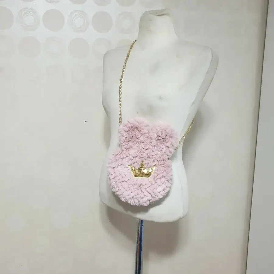 토끼가방 핑크토끼가방 핑크가방 퍼가방 크로스백 미니가방