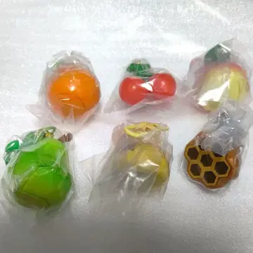 모여봐요 동물의 숲 후르츠 키링 세미 컴프