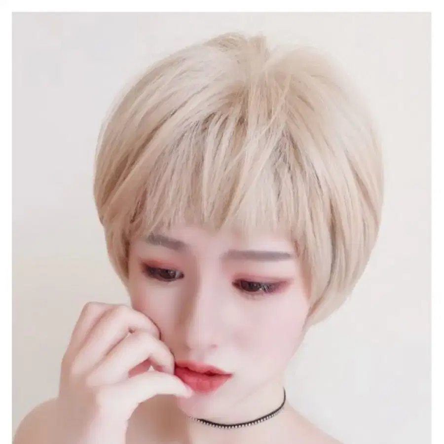 새상품) 숏컷 가발