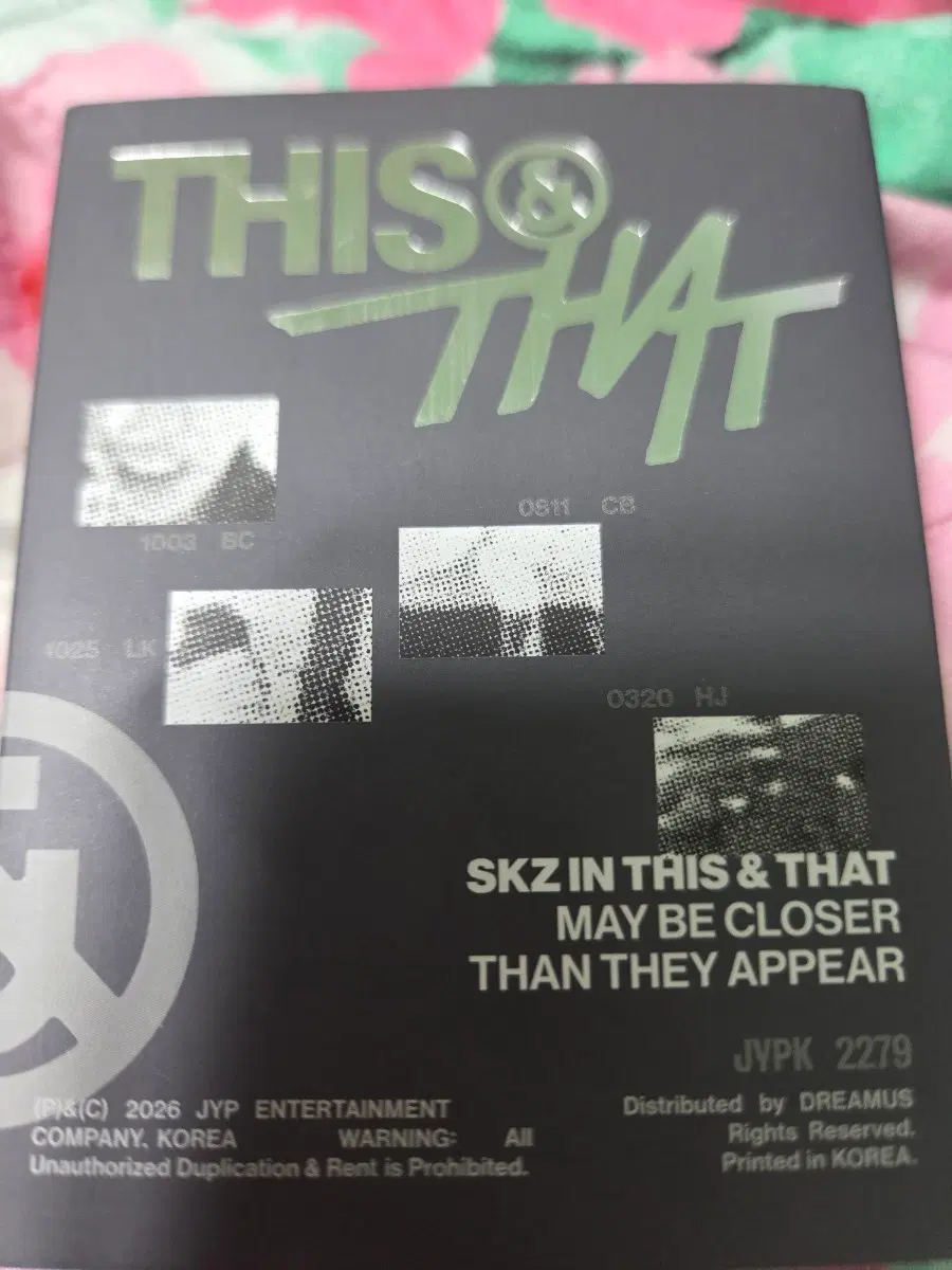 스키즈 스트레이키즈 THIS & THAT 앨범 팬즈반