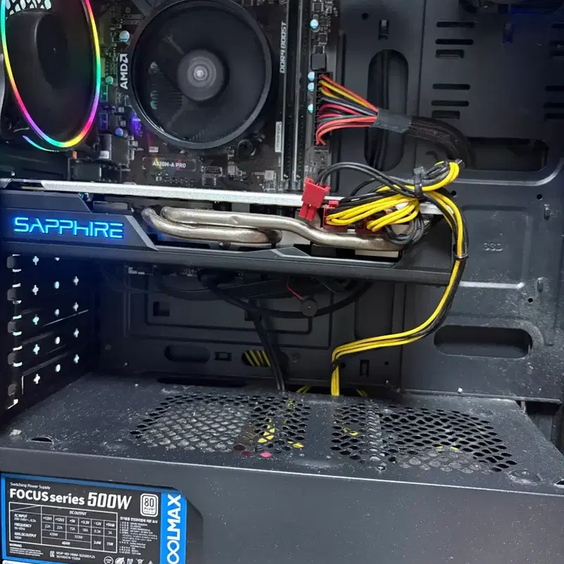 AMD 라이젠 5 3500 / 라데온 RX 580 / 16GB 게이밍 PC
