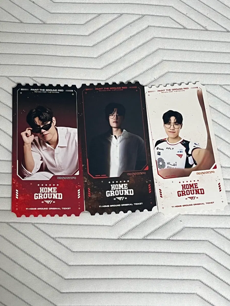티원 홈그라운드 오리지널 티켓 3종 일괄 (오너)