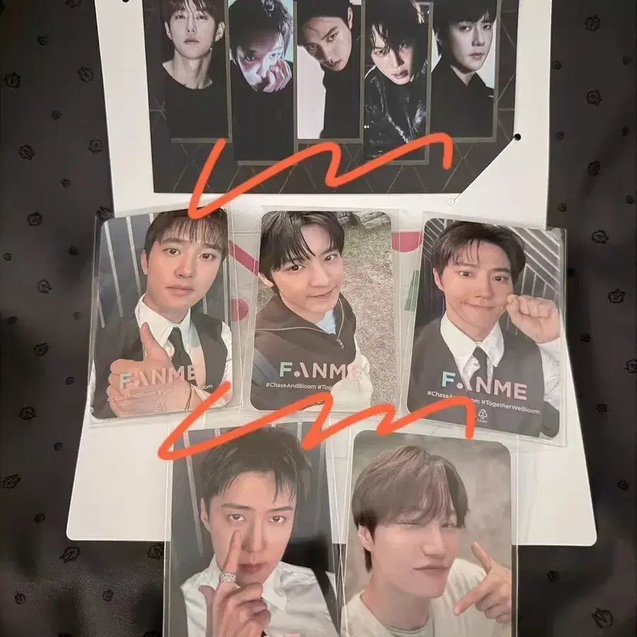 예판 엑소 대만 팬싸인 포카 일괄