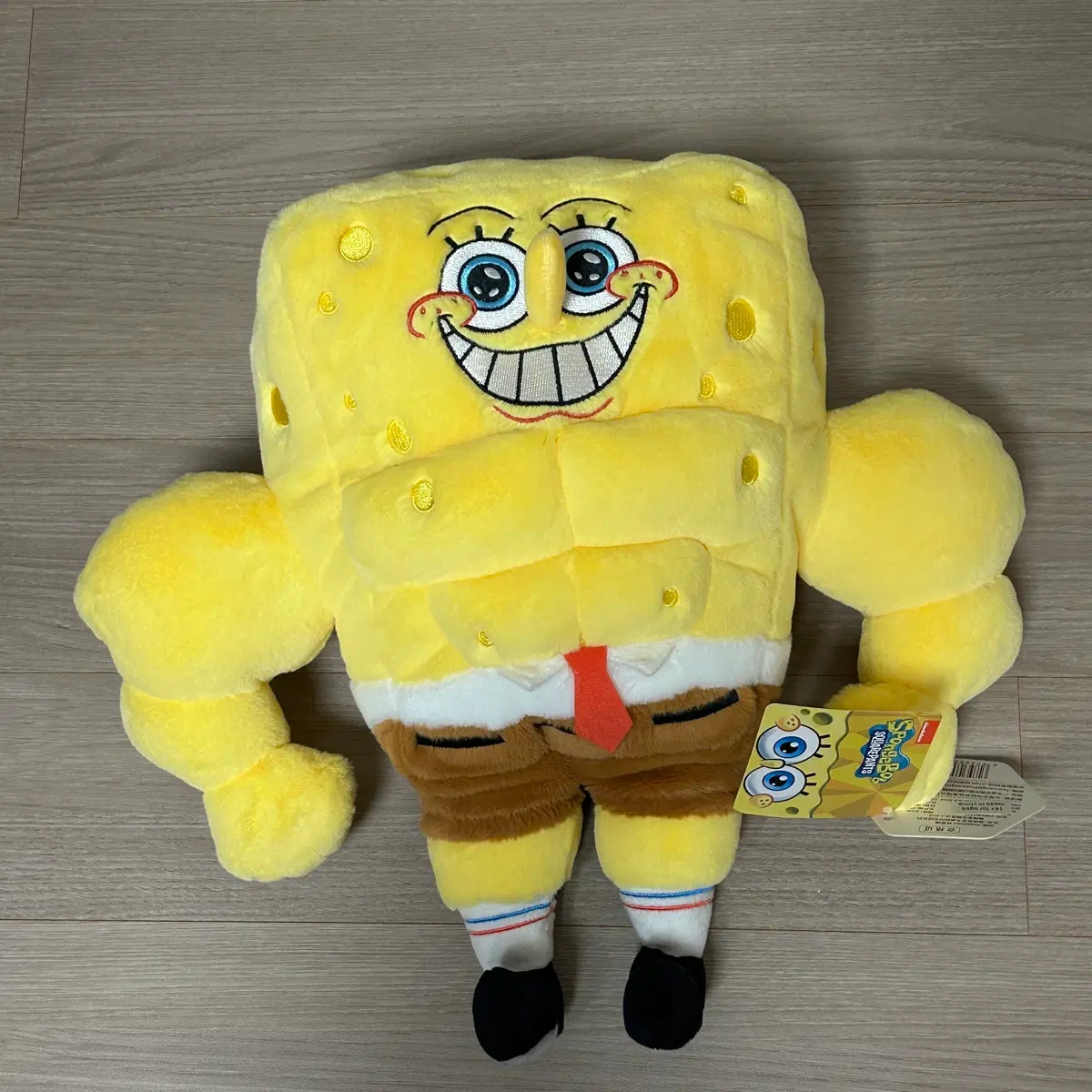 (새상품) 근육 스폰지밥 인형 31cm