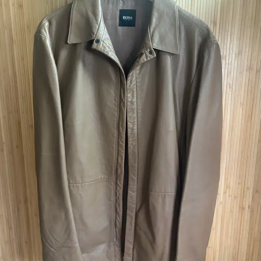 Hugo boss 램스킨 자켓