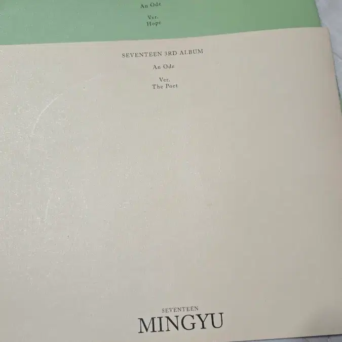 세븐틴 An Ode 앨범 구성품
