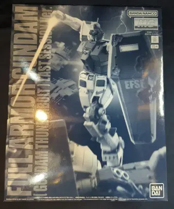 BANDAI SPIRITS MG 1/100 반다이남코판 풀아머 건담 라스트 세션 Ver/15+ 표기