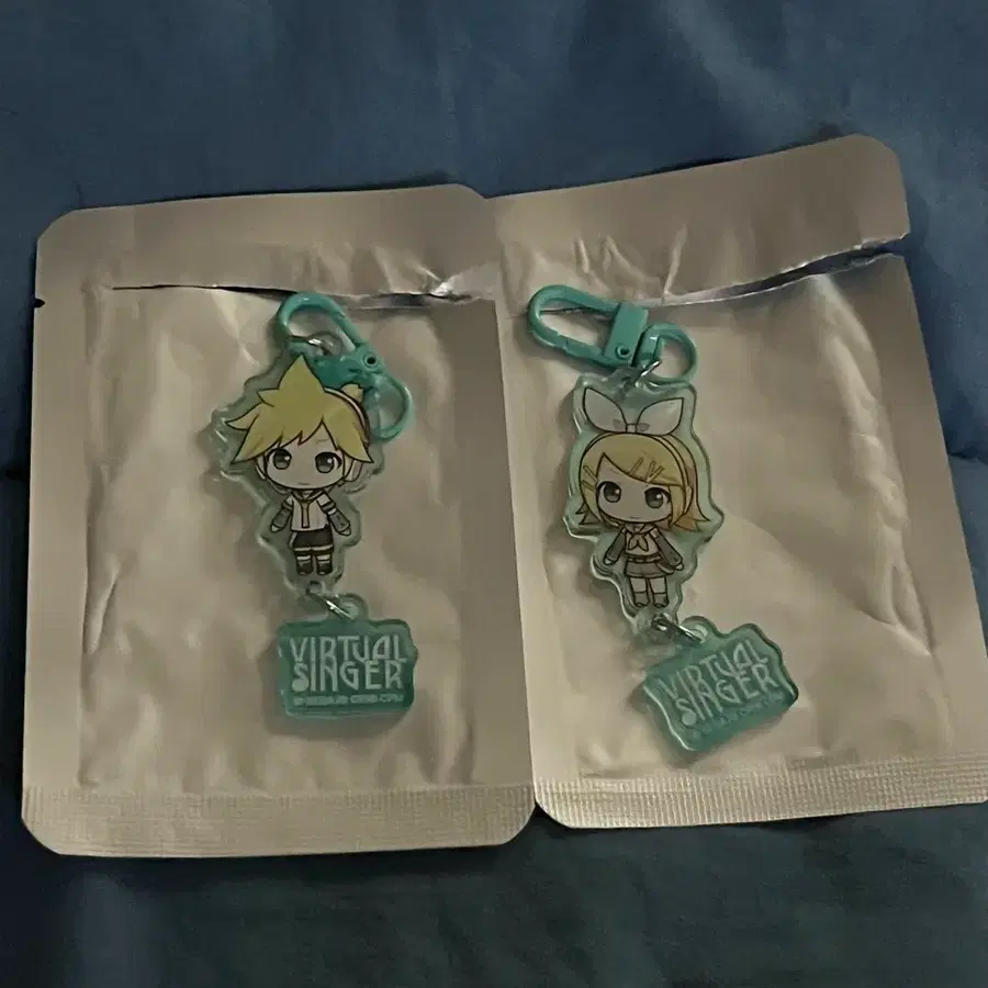 프로젝트세카이 팝업 키링 린 렌 아크릴