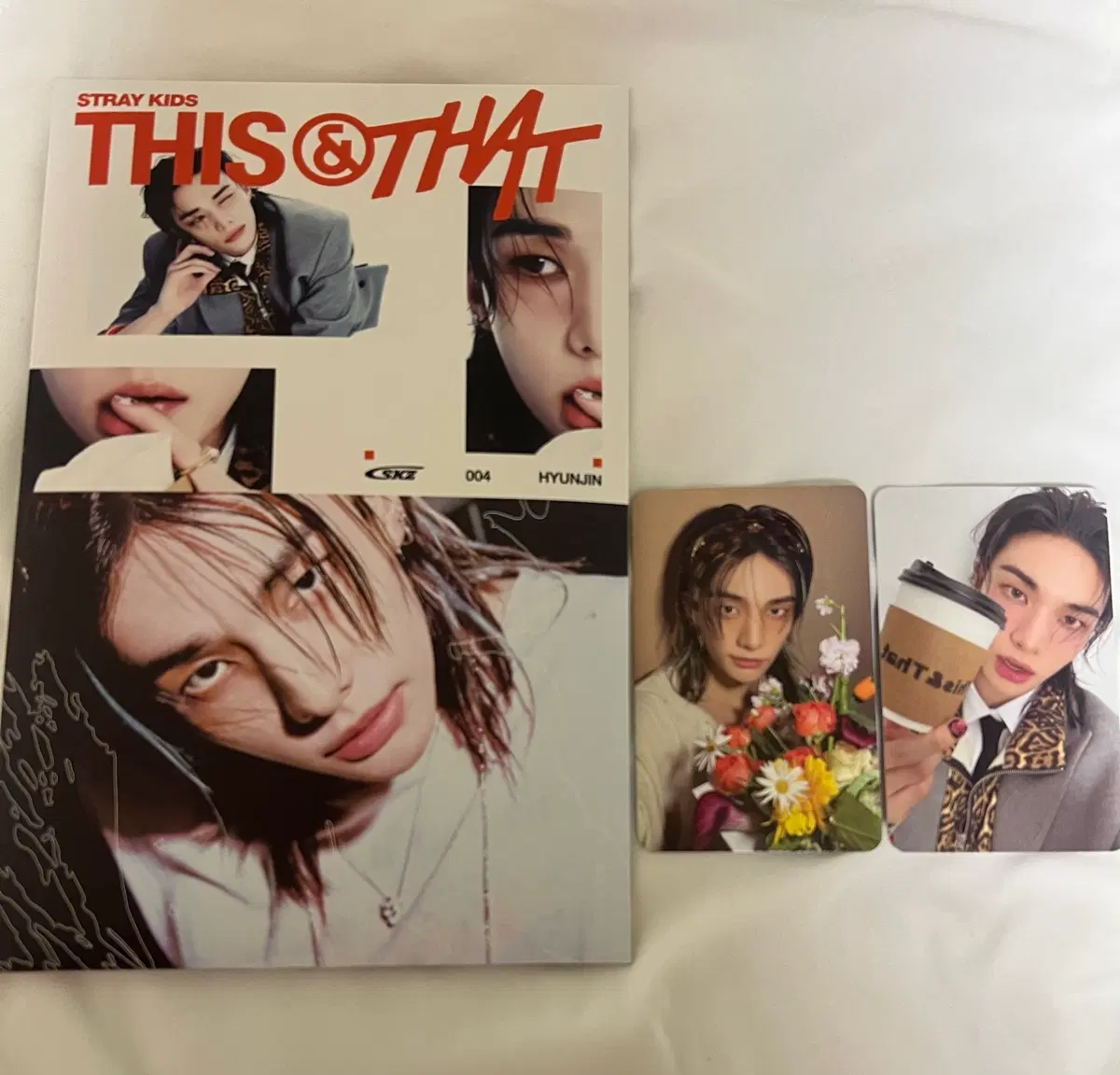 스트레이키즈 현진 THIS&THAT 개인반 앨범 예판 포토카드