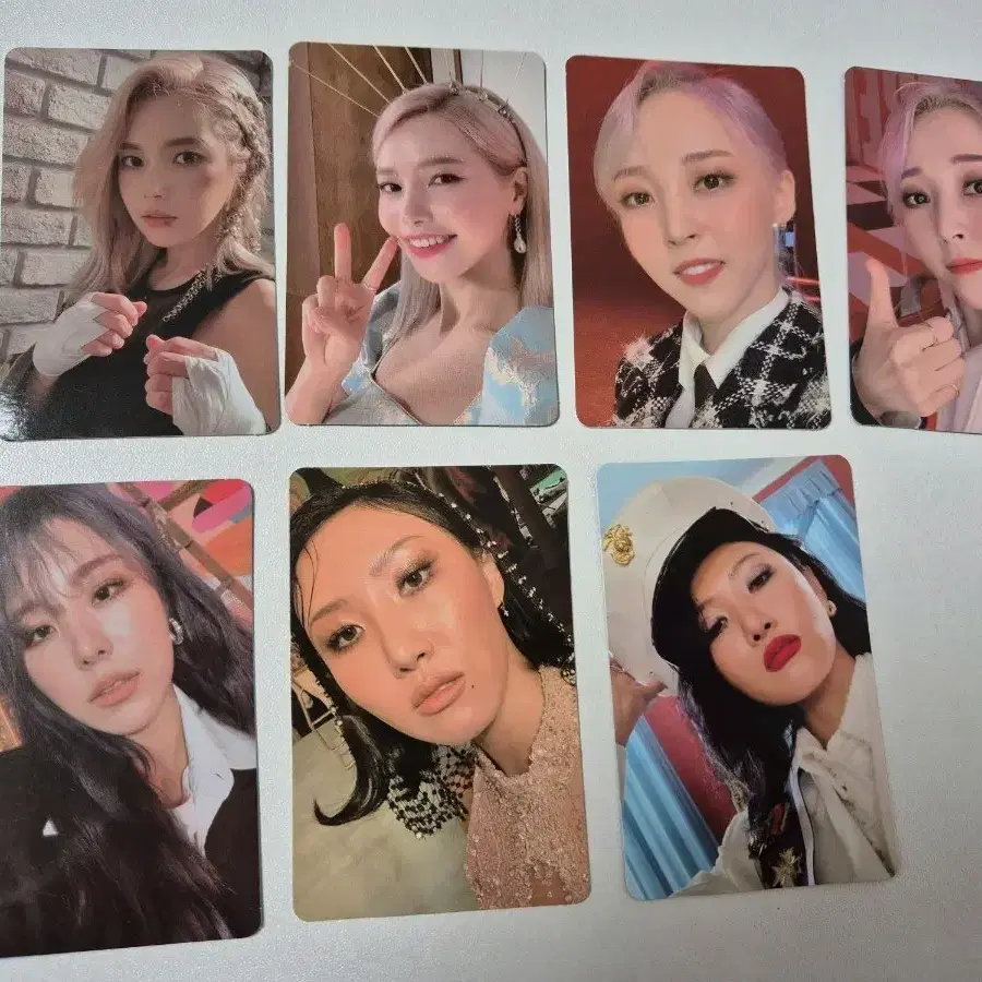 마마무 reality in BLACK 포토카드 7종 일괄