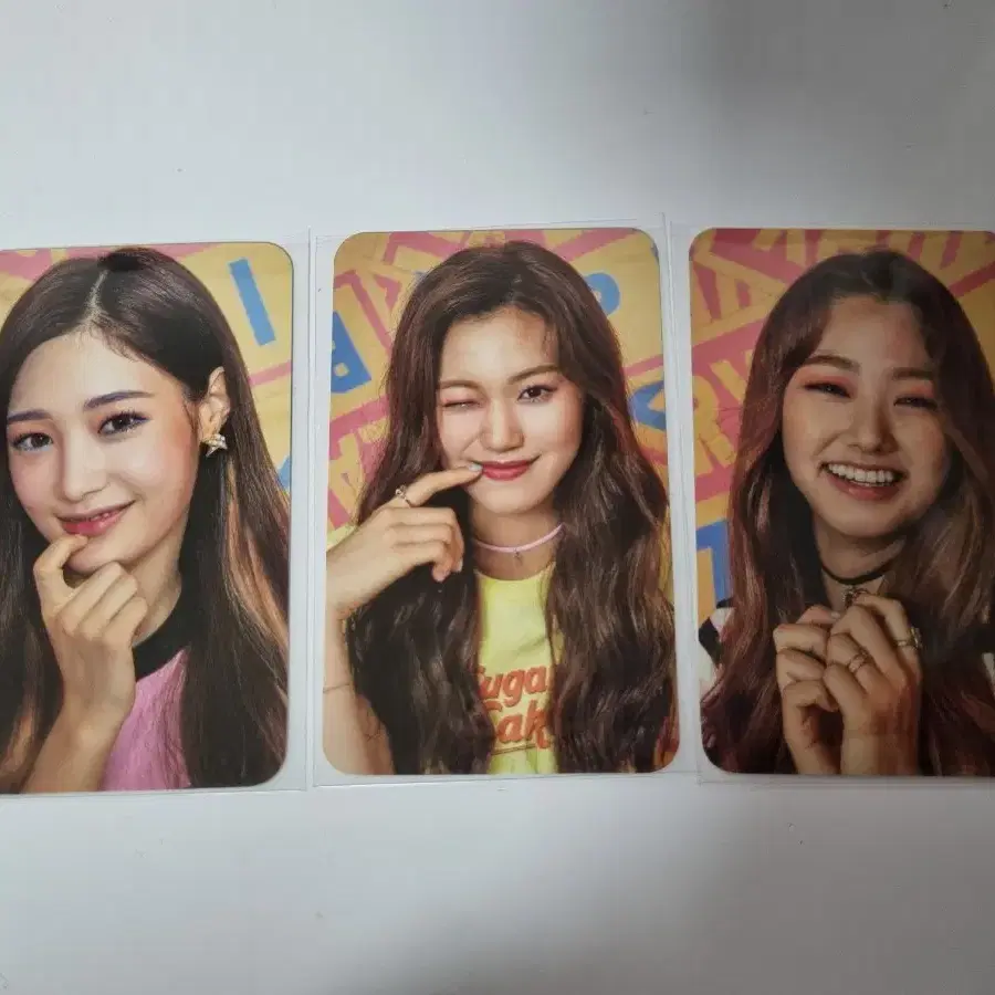 아이오아이 앨범 포카 3장 일괄