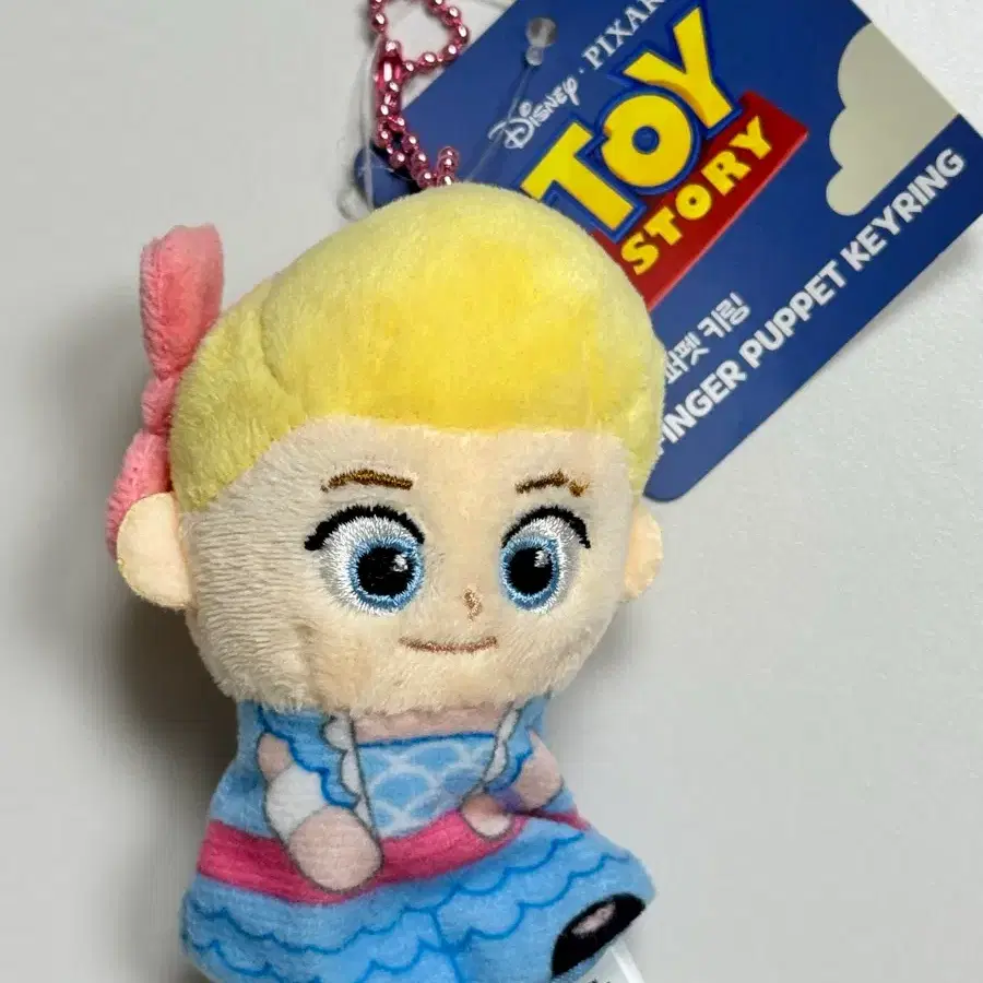 토이스토리 보핍 핑거퍼펫 인형 키링 8cm 새상품 정품