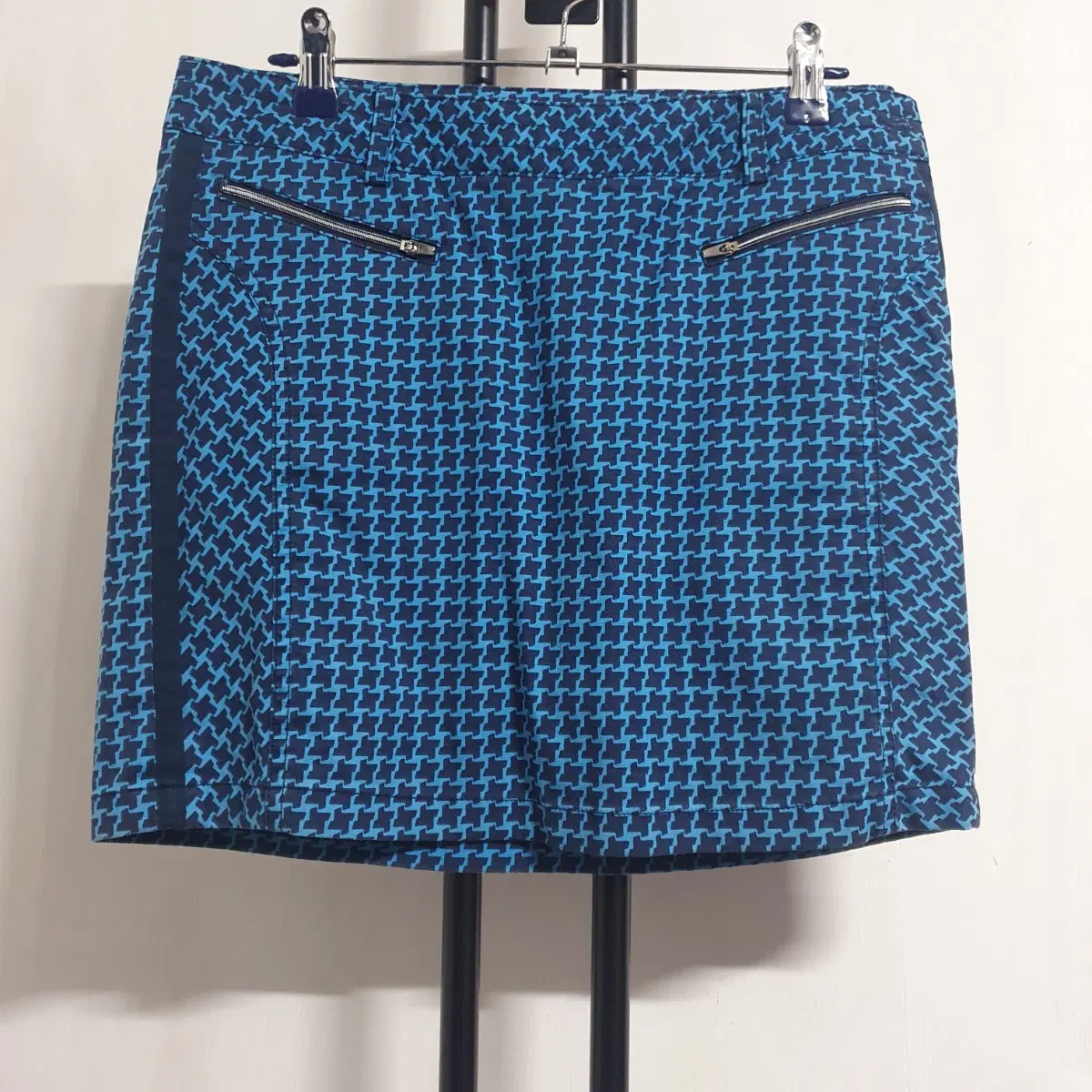 27인치 루이까스텔 치마바지 블루패턴